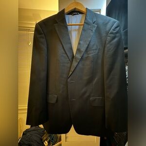 Black Tommy Hilfiger suit jacket 40s